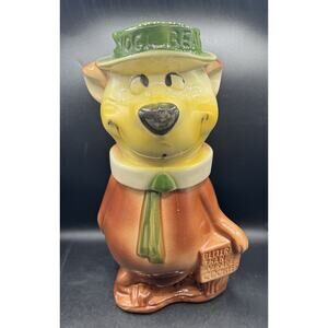 VTG Yogi Bear Cookie Jar 1961 Hanna Barbera USA-Heavy Ceramic-hard find Nice!